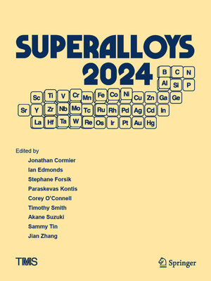 cover image of Superalloys 2024